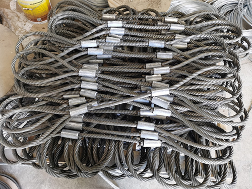 织包钢丝绳吊具-尼龙和钢丝绳组合